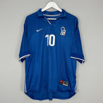 Shop 1997/98 ITALY DEL PIERO #10 HOME SHIRT (XL) NIKE, classic football shirts, vintage football shirts & retro soccer jerseys at Cult Kits
