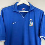 Shop 1997/98 ITALY HOME SHIRT (M) NIKE, classic football shirts, vintage football shirts & retro soccer jerseys at Cult Kits