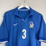 1997/98 ITALY MALDINI 3 HOME SHIRT (L) NIKE - Cult Kits - Large - Buy Vintage Football Shirts, Authentic Retro Football Shirts For Sale, Classic Football Shirts & Soccer Jersey