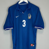 1997/98 ITALY MALDINI 3 HOME SHIRT (L) NIKE - Cult Kits - Large - Buy Vintage Football Shirts, Authentic Retro Football Shirts For Sale, Classic Football Shirts & Soccer Jersey