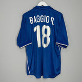 Shop 1997/98 ITALY R.BAGGIO #18 HOME SHIRT (XL) NIKE, classic football shirts, vintage football shirts & retro soccer jerseys at Cult Kits
