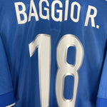 Shop 1997/98 ITALY R.BAGGIO #18 HOME SHIRT (XL) NIKE, classic football shirts, vintage football shirts & retro soccer jerseys at Cult Kits