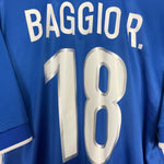 Shop 1997/98 ITALY R.BAGGIO #18 HOME SHIRT (XL) NIKE, classic football shirts, vintage football shirts & retro soccer jerseys at Cult Kits