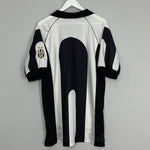 Shop 1997/98 JUVENTUS HOME SHIRT (L) KAPPA, classic football shirts, vintage football shirts & retro soccer jerseys at Cult Kits