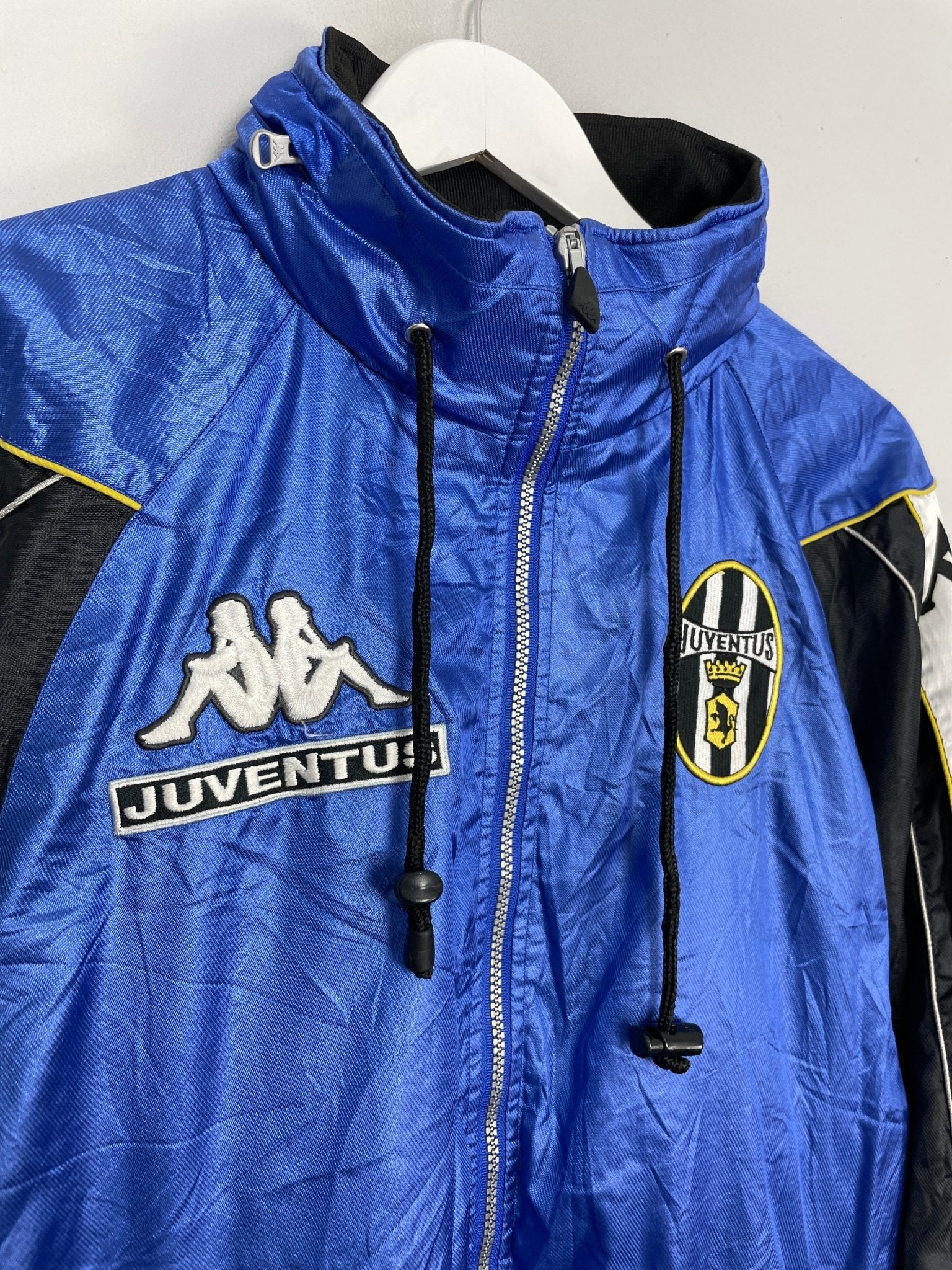 Kappa 97/98”Juventus ベンチコート 青ビンテージモデル 2L 1997/98 JUVENTUS TRAINING JACKET (M) KAPPA – Cult Kits