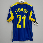 Shop 1997/98 JUVENTUS ZIDANE #21 *BNWT* THIRD SHIRT (M) KAPPA, classic football shirts, vintage football shirts & retro soccer jerseys at Cult Kits