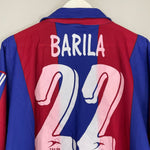 Shop 1997/98 LEVANTE BARILA #22 *PLAYER ISSUE* HOME SHIRT (XXL) RASAN, classic football shirts, vintage football shirts & retro soccer jerseys at Cult Kits