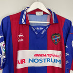 Shop 1997/98 LEVANTE BARILA #22 *PLAYER ISSUE* HOME SHIRT (XXL) RASAN, classic football shirts, vintage football shirts & retro soccer jerseys at Cult Kits