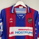 Shop 1997/98 LEVANTE BARILA #22 *PLAYER ISSUE* HOME SHIRT (XXL) RASAN, classic football shirts, vintage football shirts & retro soccer jerseys at Cult Kits
