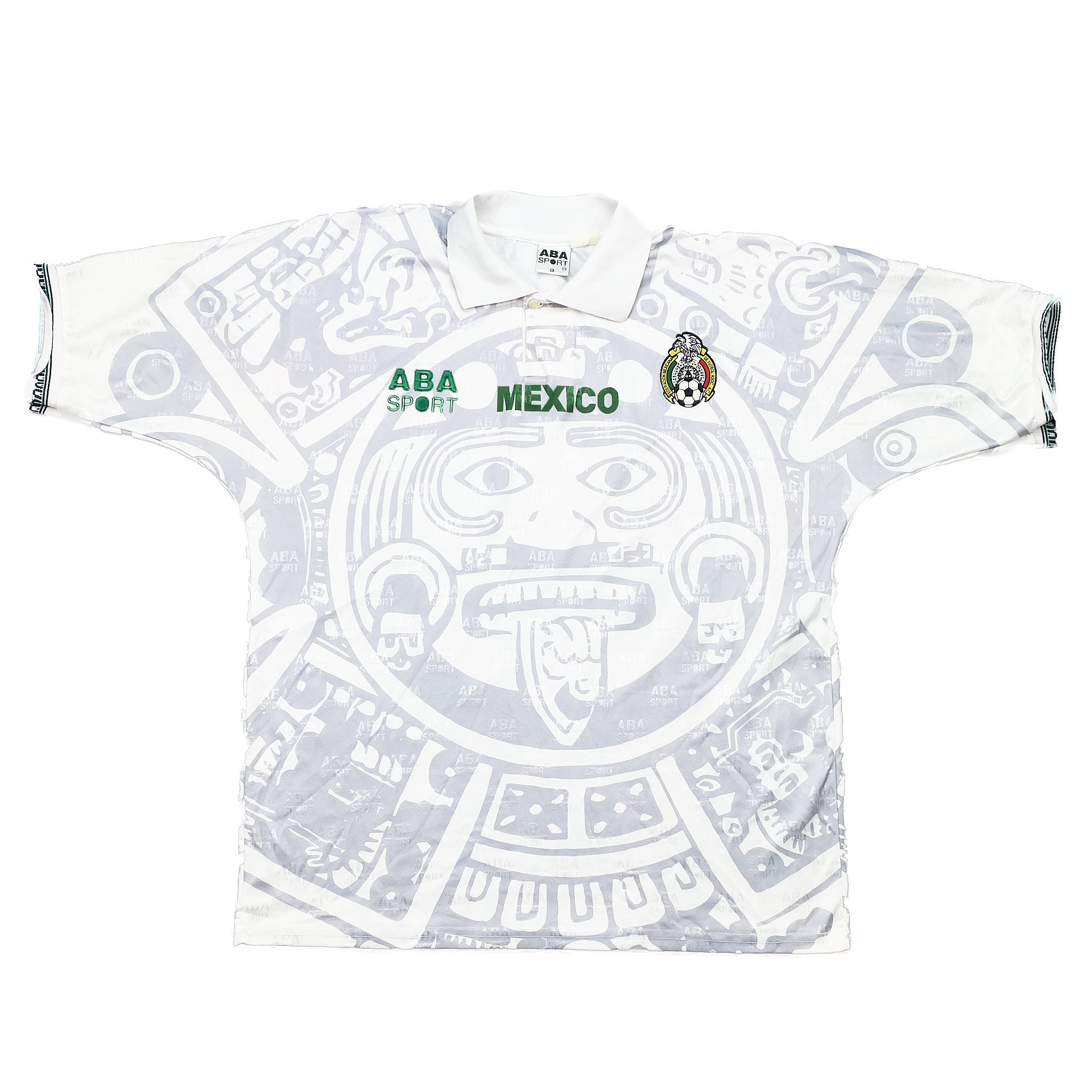 Buy 1997/98 Mexico Away Shirt (L) ABA Sport ~ Free worldwide shipping ~ Authentic Vintage Football Shirts from Cult Kits