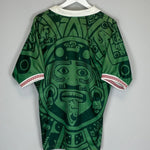 1997/98 MEXICO HOME SHIRT (L) ABA SPORT - Cult Kits - Large - Buy Vintage Football Shirts, Authentic Retro Football Shirts For Sale, Classic Football Shirts & Soccer Jersey