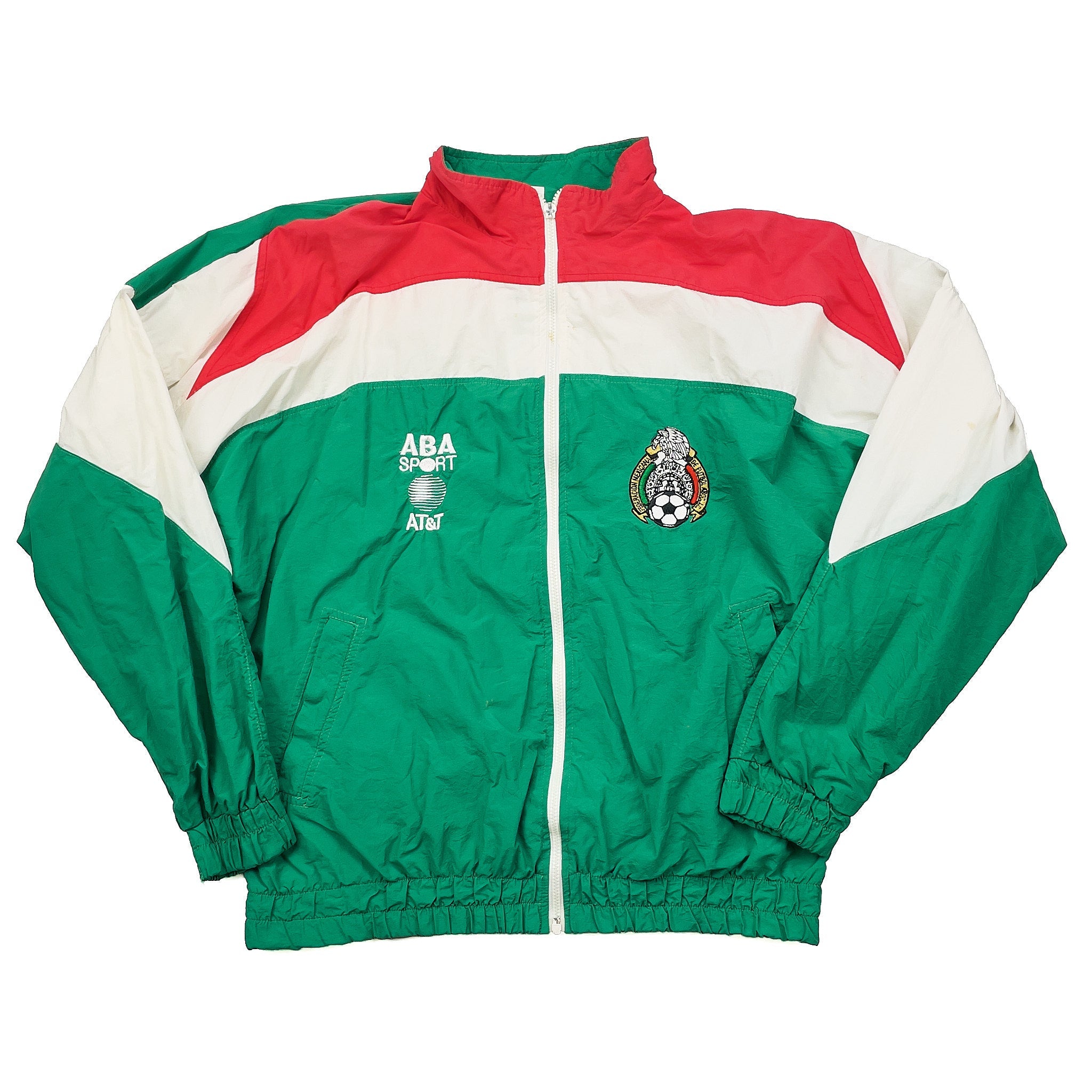 Buy 1997/98 MEXICO TRACK JACKET (M) ABA SPORT ~ Free worldwide shipping available ~ Authentic Vintage Football Shirts from Cult Kits