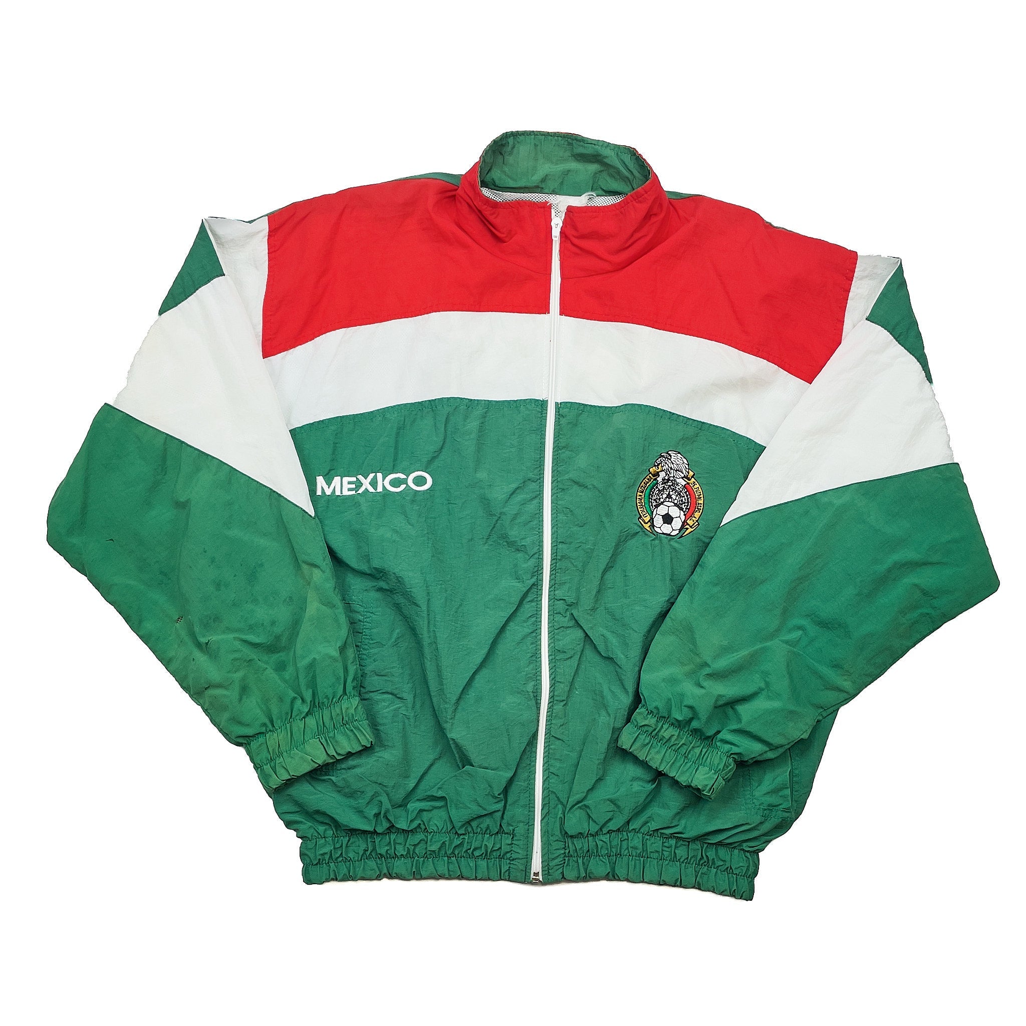 Buy 1997/98 Mexico Track Jacket (M) ~ Free worldwide shipping available ~ Authentic Vintage Football Shirts from Cult Kits
