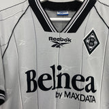 Shop 1997/98 MONCHENGLADBACH HOME SHIRT (L) REEBOK, classic football shirts, vintage football shirts & retro soccer jerseys at Cult Kits
