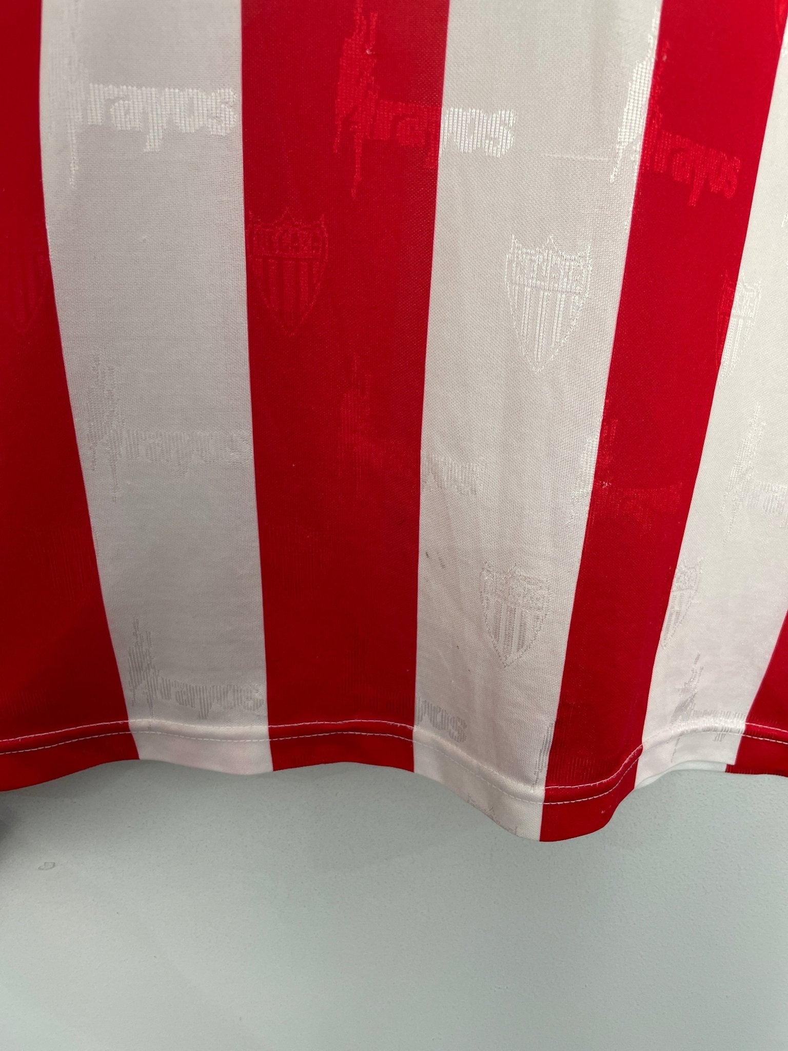 Shop 1997/98 NECAXA #11 HOME SHIRT (L) UMBRO, classic football shirts, vintage football shirts & retro soccer jerseys at Cult Kits