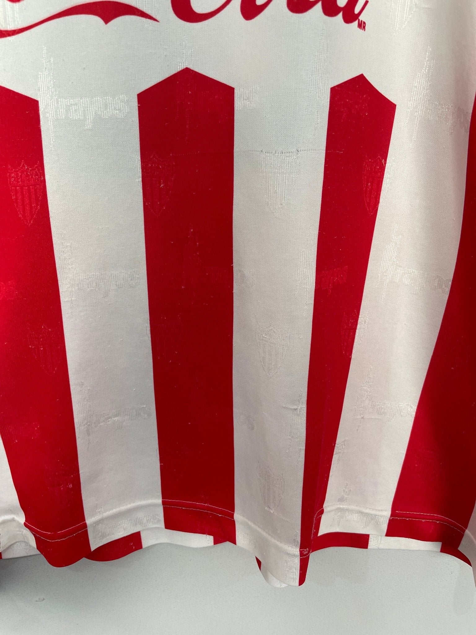 Shop 1997/98 NECAXA #20 HOME SHIRT (M) UMBRO, classic football shirts, vintage football shirts & retro soccer jerseys at Cult Kits