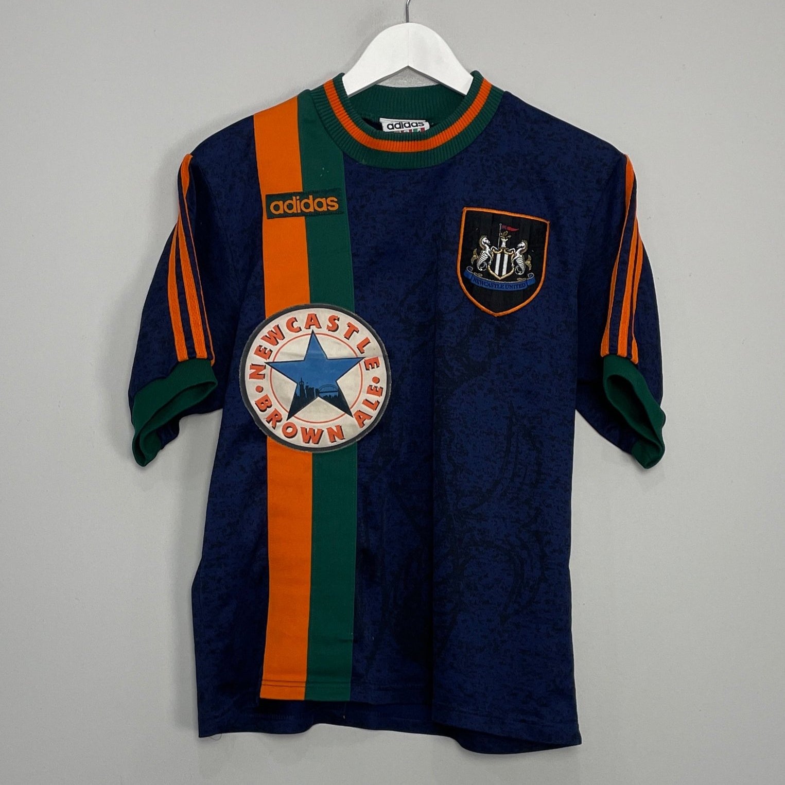 Shop 1997/98 NEWCASTLE UNITED AWAY SHIRT (S) ADIDAS, classic football shirts, vintage football shirts & retro soccer jerseys at Cult Kits