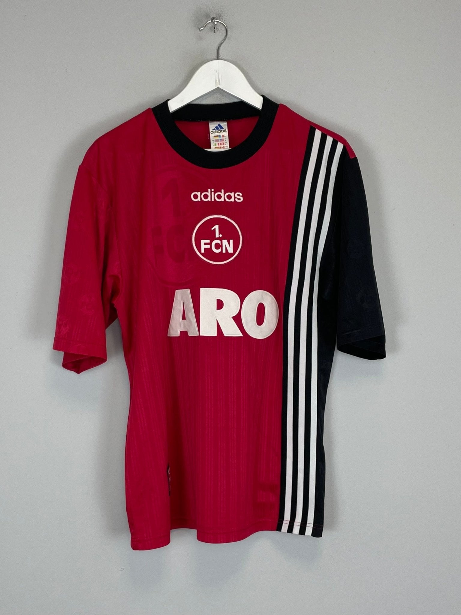 Shop 1997/98 NURNBERG HOME SHIRT (M) ADIDAS, classic football shirts, vintage football shirts & retro soccer jerseys at Cult Kits