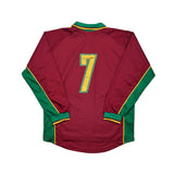 Buy 1997/98 Portugal 7 *Match Issue* L/S Home Shirt (L) Nike ~ Free worldwide shipping ~ Authentic Vintage Football Shirts from Cult Kits