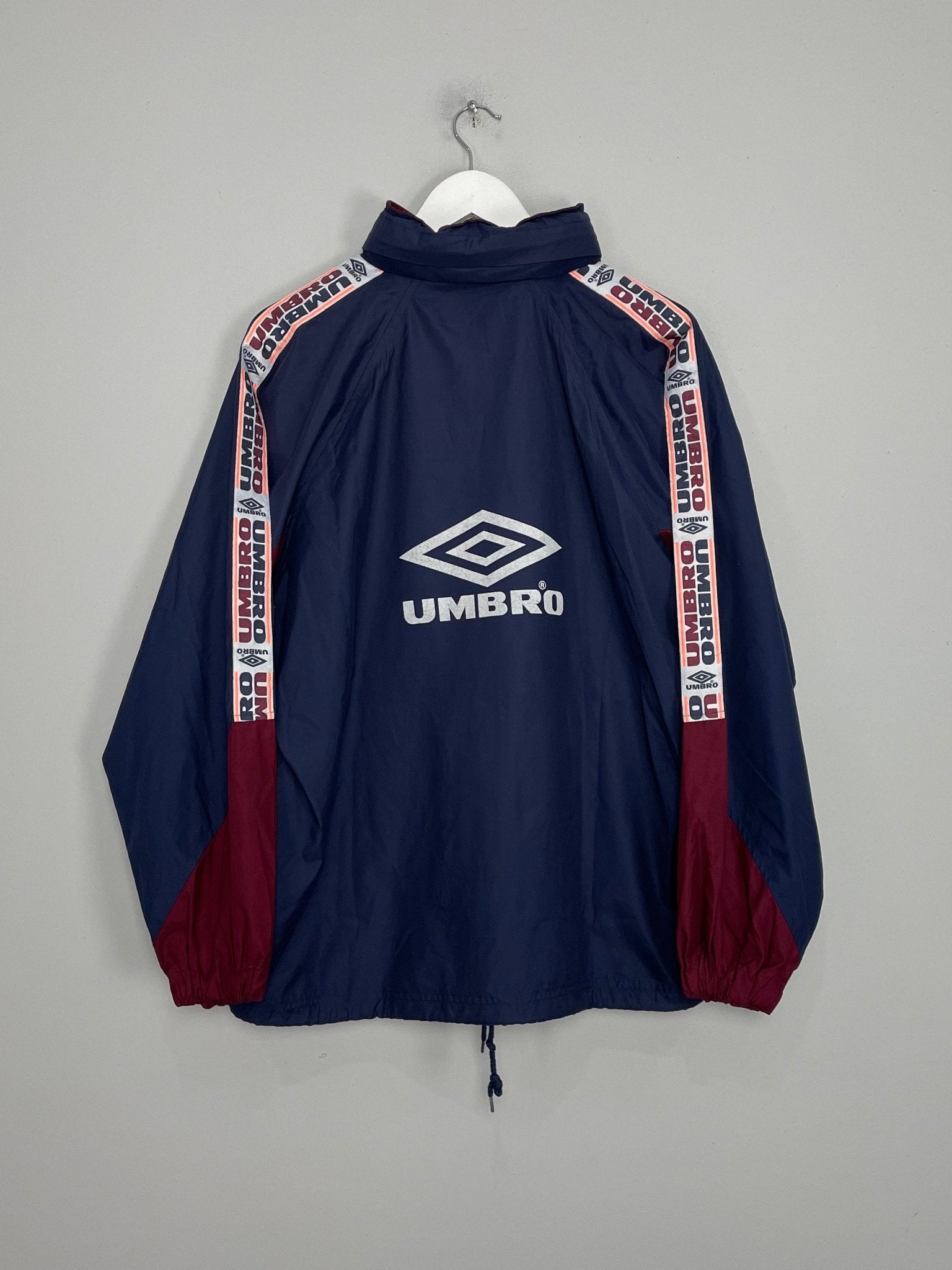 Shop 1997/98 PRO TRAINING JACKET (M) UMBRO, classic football shirts, vintage football shirts & retro soccer jerseys at Cult Kits
