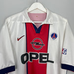 Shop 1997/98 PSG AWAY SHIRT (L) NIKE, classic football shirts, vintage football shirts & retro soccer jerseys at Cult Kits