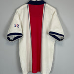 Shop 1997/98 PSG AWAY SHIRT (XL) NIKE, classic football shirts, vintage football shirts & retro soccer jerseys at Cult Kits
