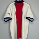Shop 1997/98 PSG AWAY SHIRT (XL) NIKE, classic football shirts, vintage football shirts & retro soccer jerseys at Cult Kits