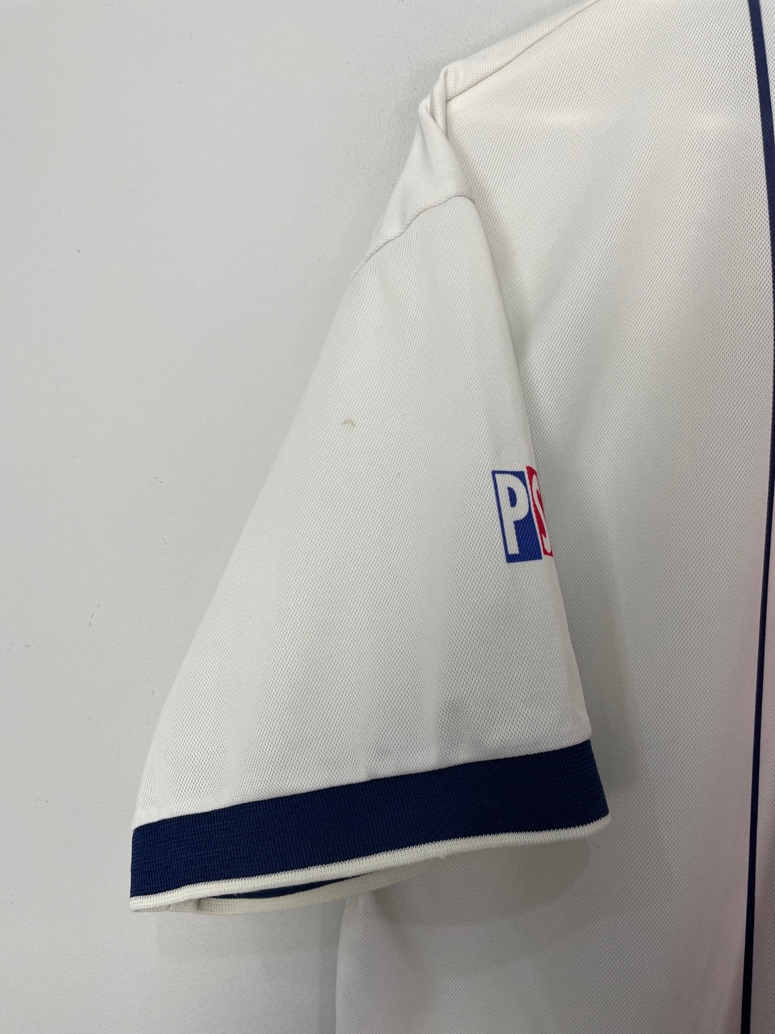 Shop 1997/98 PSG AWAY SHIRT (XL) NIKE, classic football shirts, vintage football shirts & retro soccer jerseys at Cult Kits