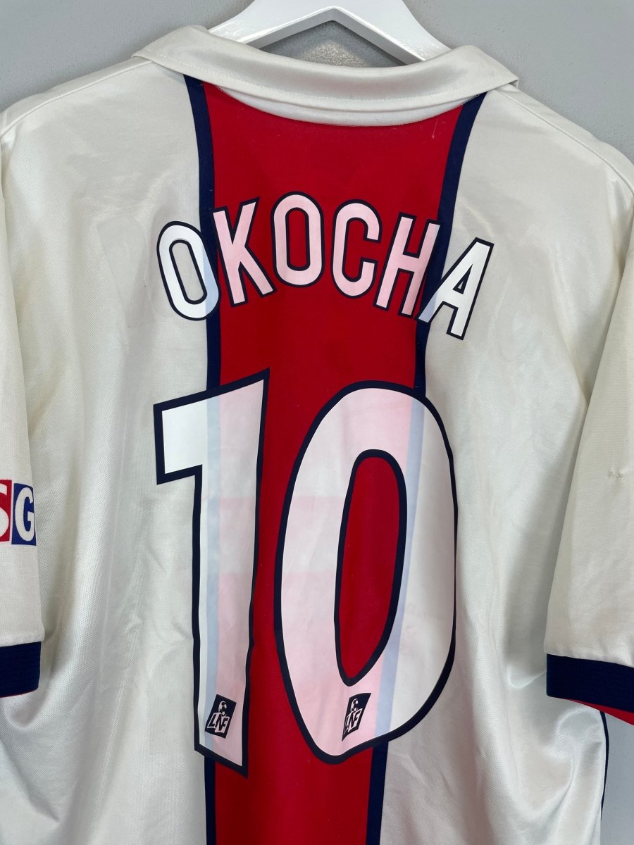 1997/98 PSG OKOCHA 10 AWAY SHIRT (XL) NIKE - Cult Kits - XL - Buy Vintage Football Shirts, Authentic Retro Football Shirts For Sale, Classic Football Shirts & Soccer Jersey
