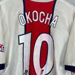 1997/98 PSG OKOCHA 10 AWAY SHIRT (XL) NIKE - Cult Kits - XL - Buy Vintage Football Shirts, Authentic Retro Football Shirts For Sale, Classic Football Shirts & Soccer Jersey