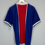 Shop 1997/98 PSG *PLAYER ISSUE* HOME SHIRT (L) NIKE, classic football shirts, vintage football shirts & retro soccer jerseys at Cult Kits