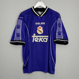 Shop 1997/98 REAL MADRID AWAY SHIRT (M) KELME, classic football shirts, vintage football shirts & retro soccer jerseys at Cult Kits