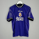 Shop 1997/98 REAL MADRID AWAY SHIRT (S) KELME, classic football shirts, vintage football shirts & retro soccer jerseys at Cult Kits