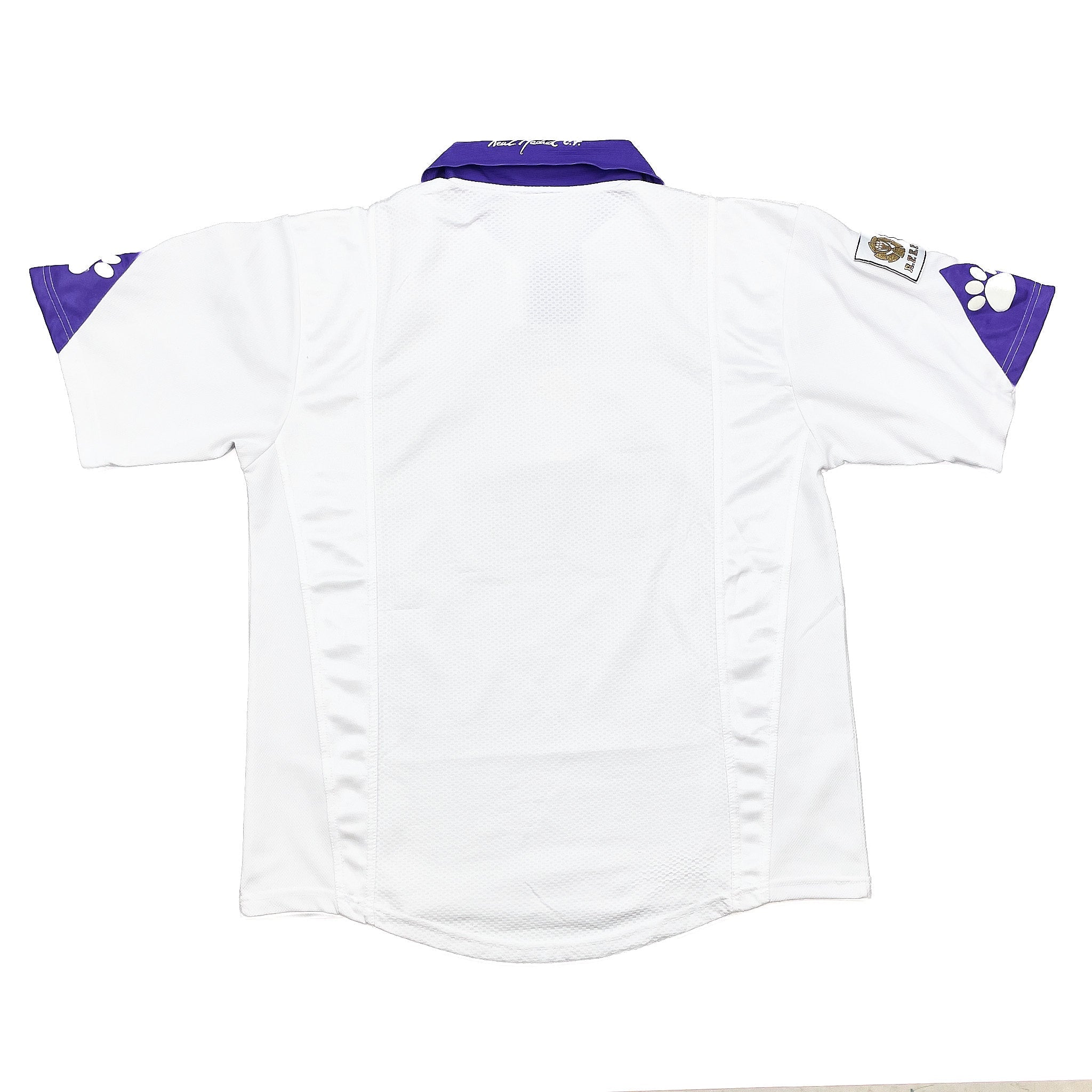 Buy 1997/98 REAL MADRID HOME SHIRT (L) KELME ~ Free worldwide shipping available ~ Authentic Vintage Football Shirts from Cult Kits