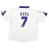 Buy 1997/98 REAL MADRID RAUL 7 HOME SHIRT (M) KELME ~ Free worldwide shipping available ~ Authentic Vintage Football Shirts from Cult Kits