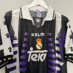 Shop 1997/98 REAL MADRID THIRD SHIRT (XL) KELME, classic football shirts, vintage football shirts & retro soccer jerseys at Cult Kits