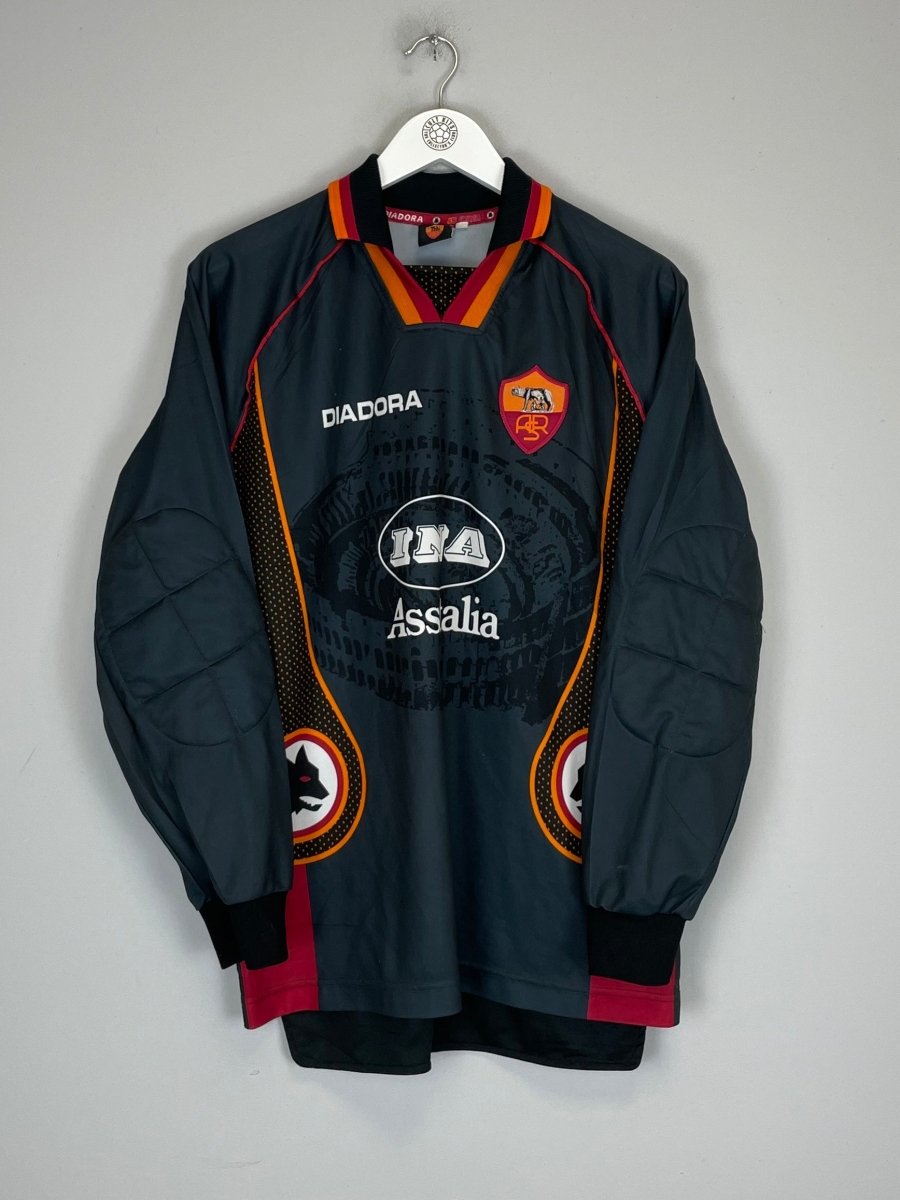 1997/98 ROMA GK SHIRT (M) DIADORA - Cult Kits - Medium - Buy Vintage Football Shirts, Authentic Retro Football Shirts For Sale, Classic Football Shirts & Soccer Jersey