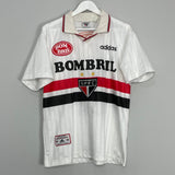 Shop 1997/98 SAO PAULO #10 HOME SHIRT (M) ADIDAS, classic football shirts, vintage football shirts & retro soccer jerseys at Cult Kits