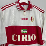 Shop 1997/98 STANDARD LIEGE AWAY SHIRT (XL) ADIDAS, classic football shirts, vintage football shirts & retro soccer jerseys at Cult Kits