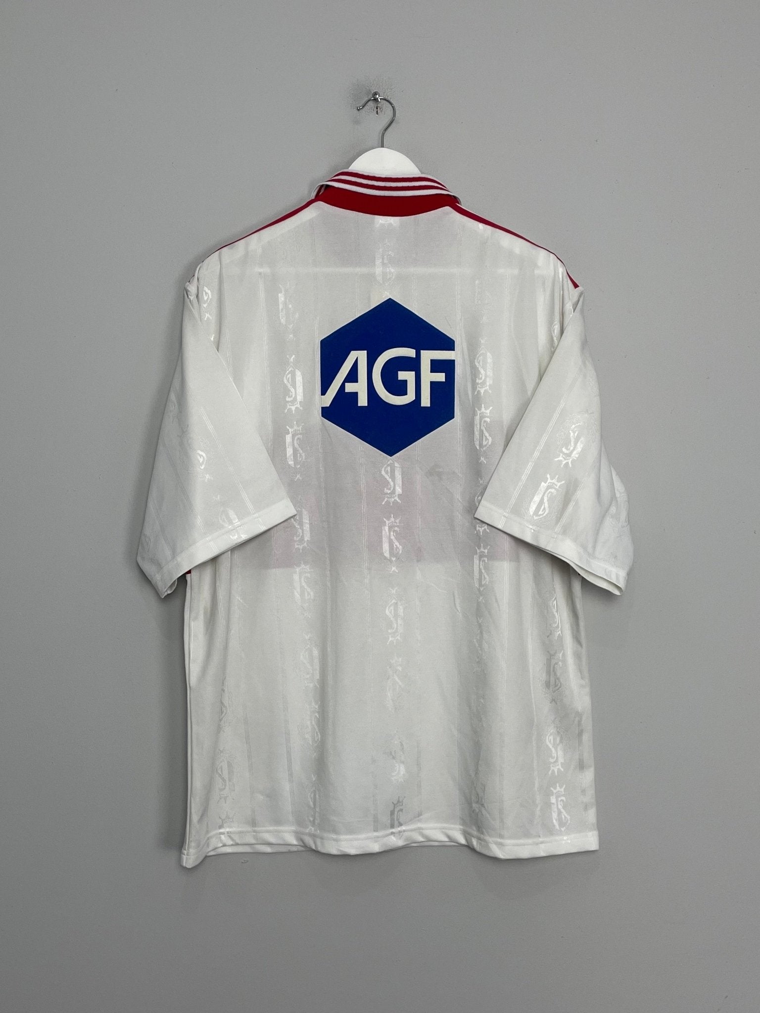 Shop 1997/98 STANDARD LIEGE AWAY SHIRT (XL) ADIDAS, classic football shirts, vintage football shirts & retro soccer jerseys at Cult Kits