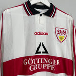 Shop 1997/98 STUTTGART #9 L/S HOME SHIRT (M) ADIDAS, classic football shirts, vintage football shirts & retro soccer jerseys at Cult Kits