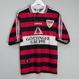 Shop 1997/98 STUTTGART AWAY SHIRT (M) ADIDAS, classic football shirts, vintage football shirts & retro soccer jerseys at Cult Kits