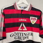 Shop 1997/98 STUTTGART AWAY SHIRT (M) ADIDAS, classic football shirts, vintage football shirts & retro soccer jerseys at Cult Kits