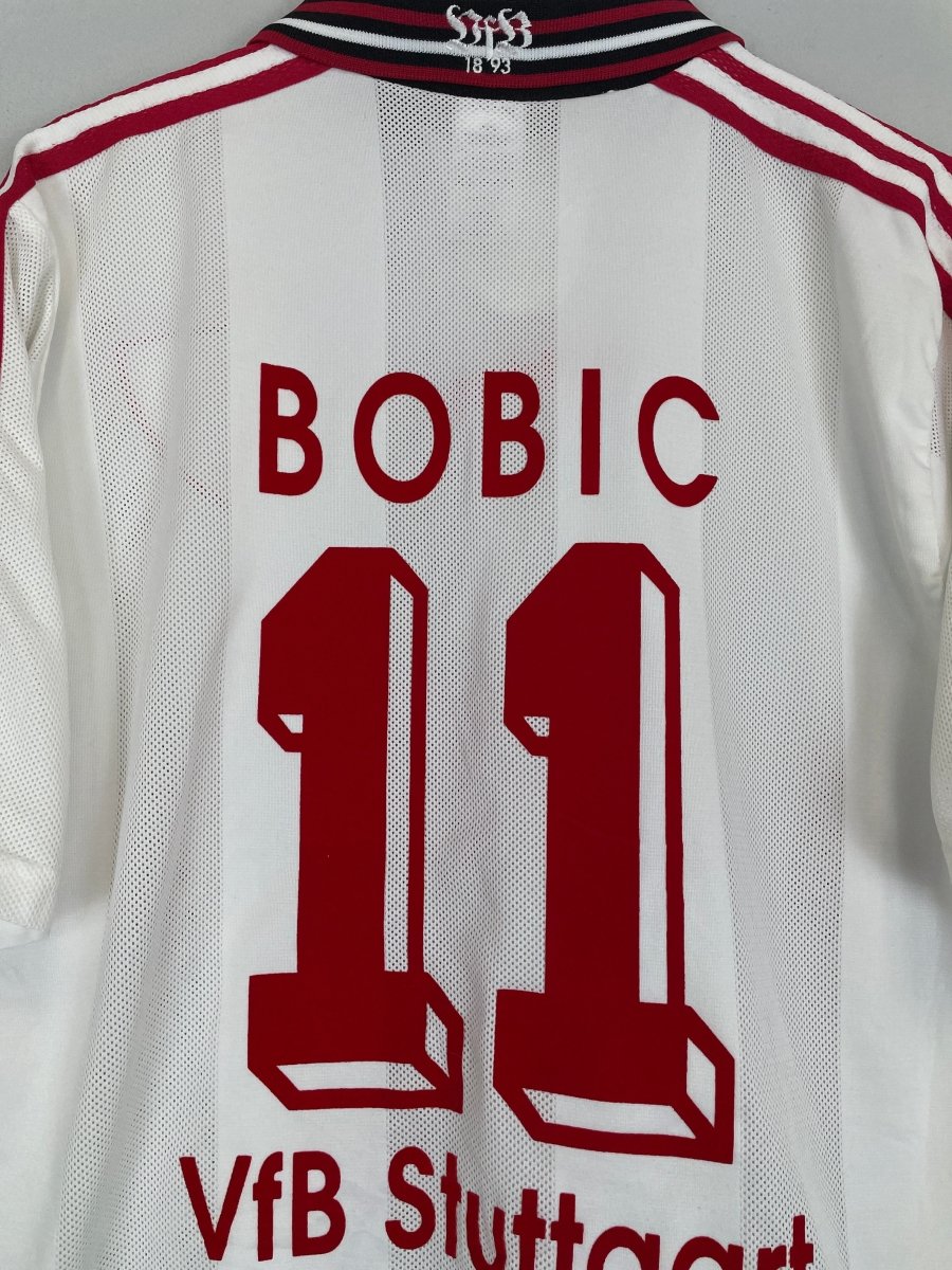 1997/98 STUTTGART BOBIC 11 HOME SHIRT (L) ADIDAS - Cult Kits - Large - Buy Vintage Football Shirts, Authentic Retro Football Shirts For Sale, Classic Football Shirts & Soccer Jersey