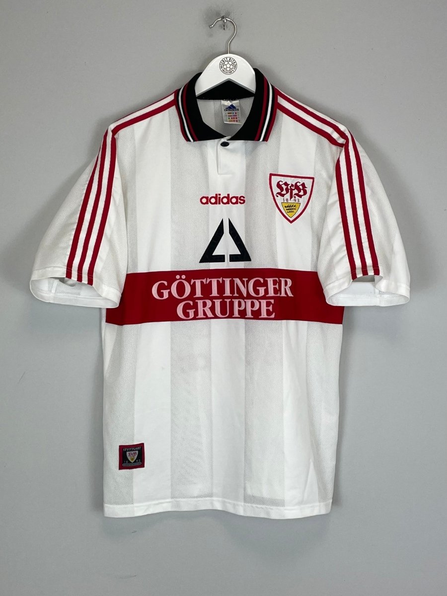 1997/98 STUTTGART BOBIC 11 HOME SHIRT (L) ADIDAS - Cult Kits - Large - Buy Vintage Football Shirts, Authentic Retro Football Shirts For Sale, Classic Football Shirts & Soccer Jersey