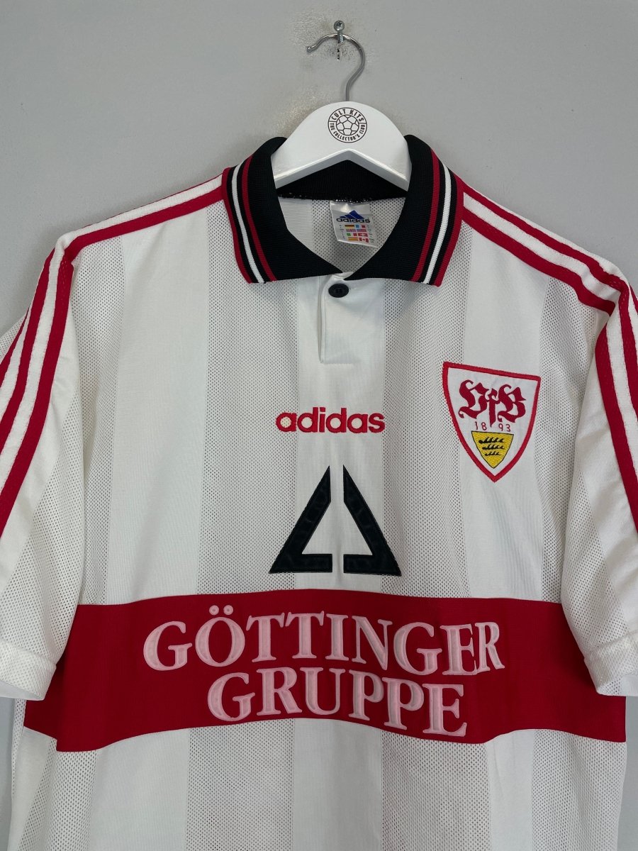 1997/98 STUTTGART BOBIC 11 HOME SHIRT (L) ADIDAS - Cult Kits - Large - Buy Vintage Football Shirts, Authentic Retro Football Shirts For Sale, Classic Football Shirts & Soccer Jersey