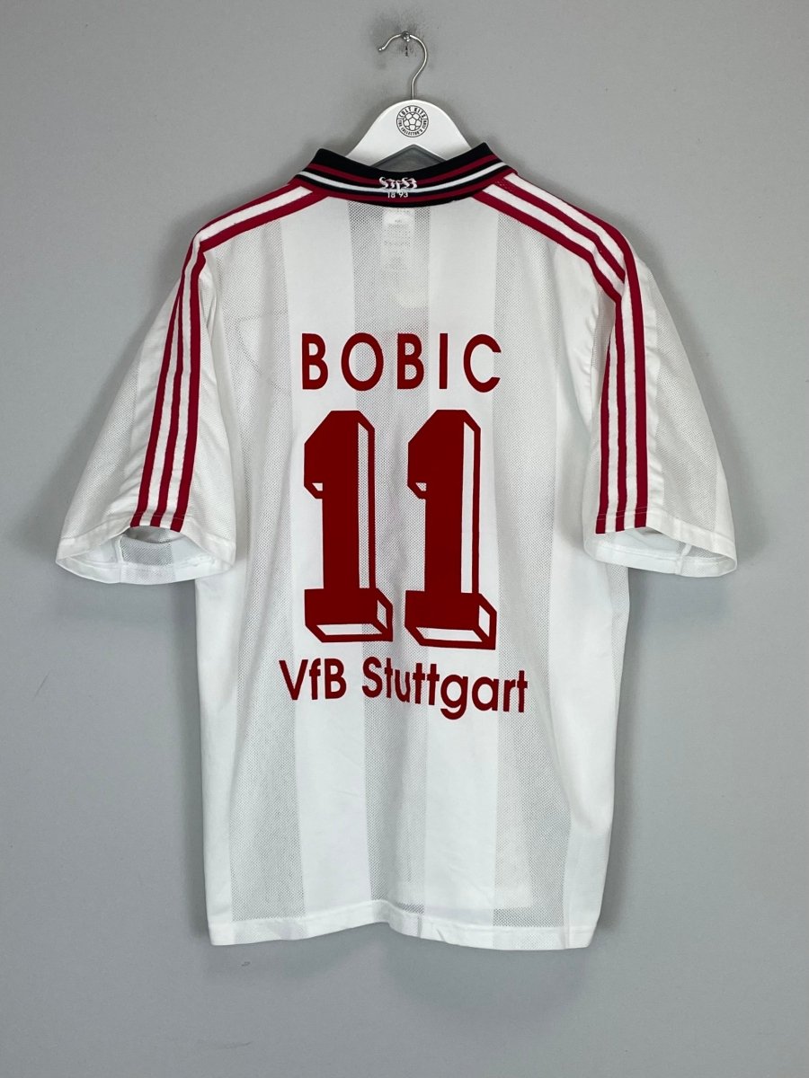 1997/98 STUTTGART BOBIC 11 HOME SHIRT (L) ADIDAS - Cult Kits - Large - Buy Vintage Football Shirts, Authentic Retro Football Shirts For Sale, Classic Football Shirts & Soccer Jersey
