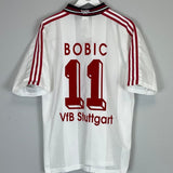 1997/98 STUTTGART BOBIC 11 HOME SHIRT (L) ADIDAS - Cult Kits - Large - Buy Vintage Football Shirts, Authentic Retro Football Shirts For Sale, Classic Football Shirts & Soccer Jersey