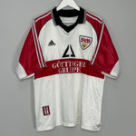 Shop 1997/98 STUTTGART ZEYER #8 HOME SHIRT (L) ADIDAS, classic football shirts, vintage football shirts & retro soccer jerseys at Cult Kits