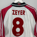 Shop 1997/98 STUTTGART ZEYER #8 HOME SHIRT (L) ADIDAS, classic football shirts, vintage football shirts & retro soccer jerseys at Cult Kits